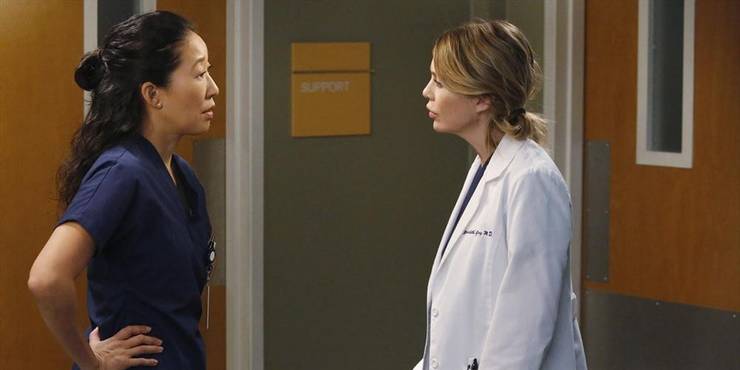 Meredith was jealous towards Cristina's career