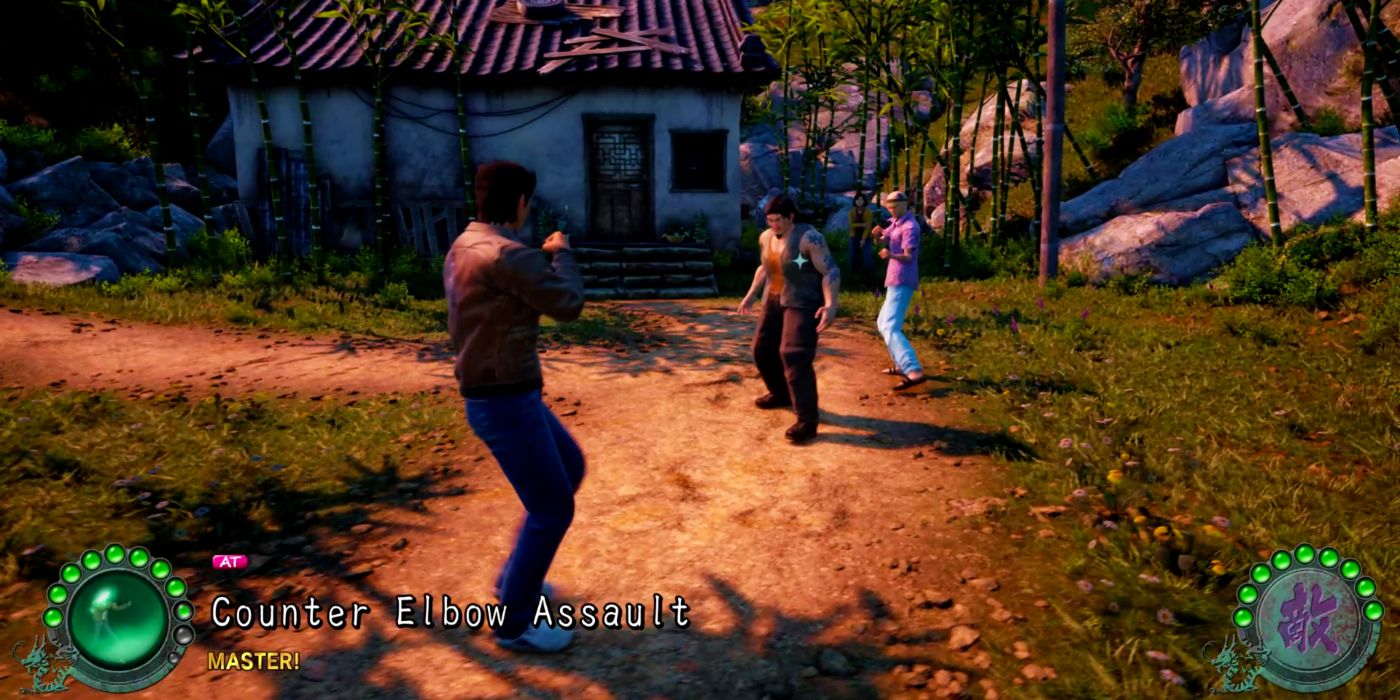 Shenmue 3 Fighting Two Enemies