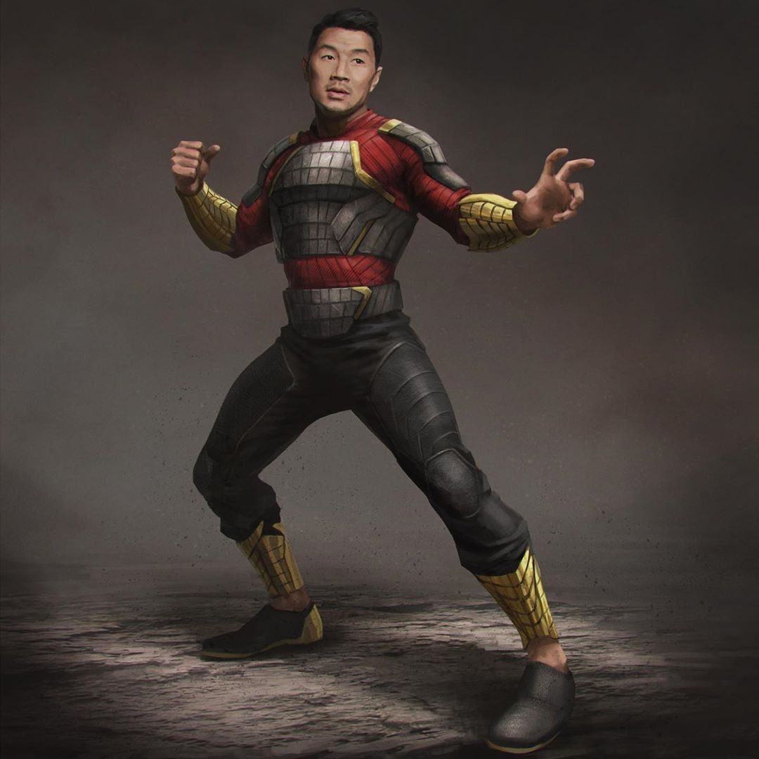 Simu Liu Shang-Chi Costume Concept Art by Rob Brunette