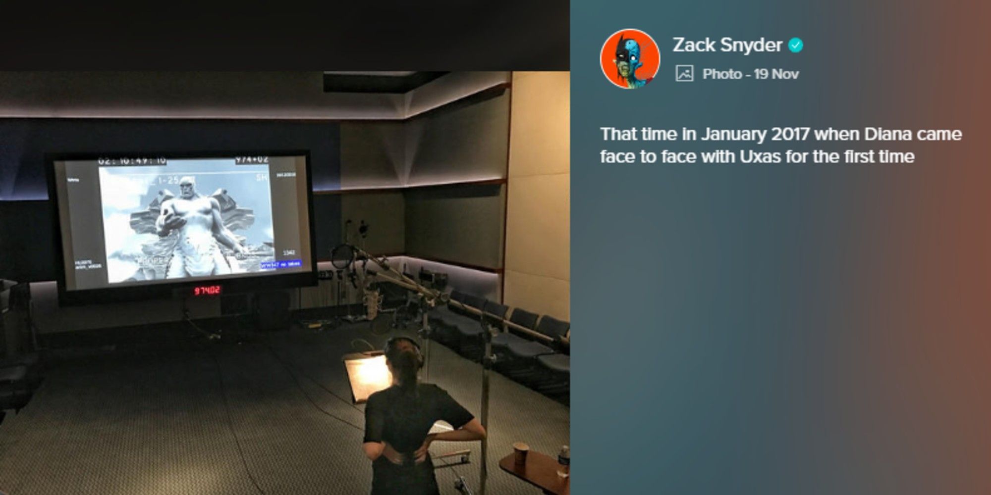 Snyder Cut Gal Gadot ADR