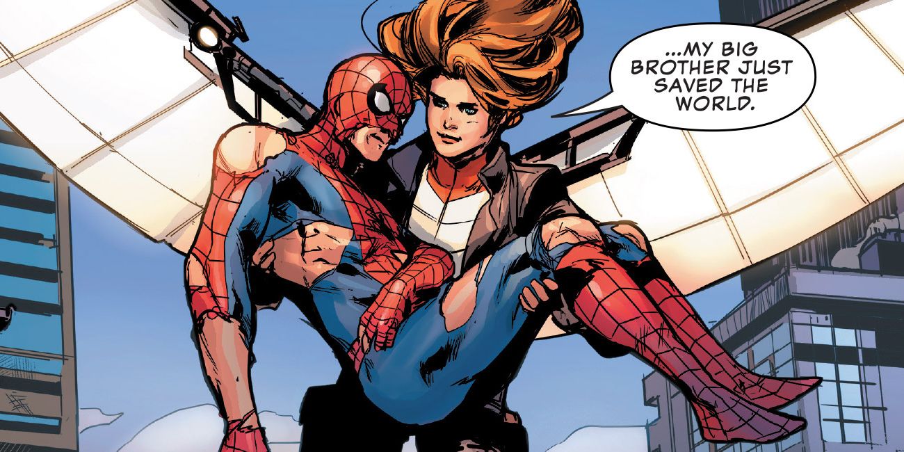 Spider-Man Sister Teresa in Comic