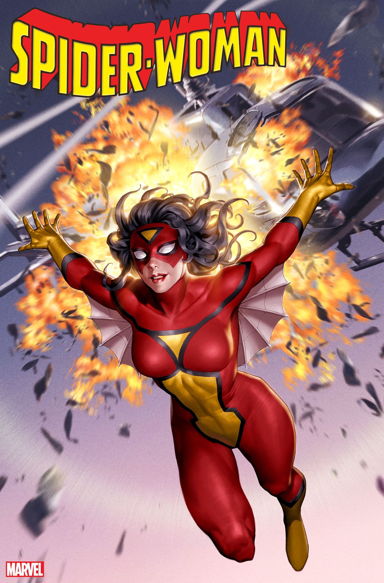 Spider-Woman Marvel Comic Art