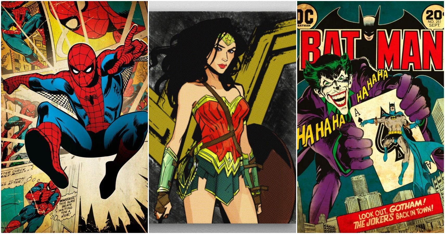 Comic Book Fans Unite With Displate's Classic Marvel And DC Collection