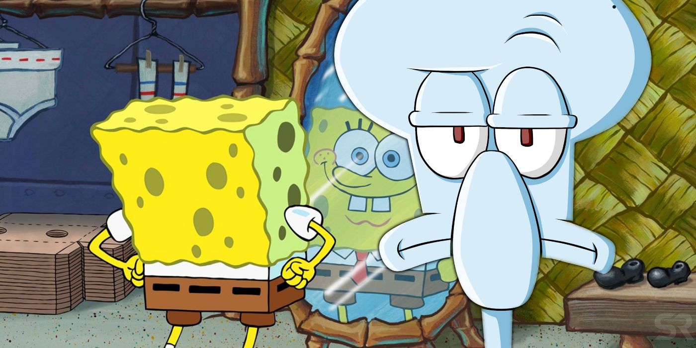 Spongebob Squarepants Squidward Angry