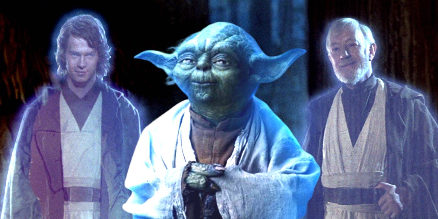 Star Wars Force Ghosts Anakin Obi-Wan Yoda