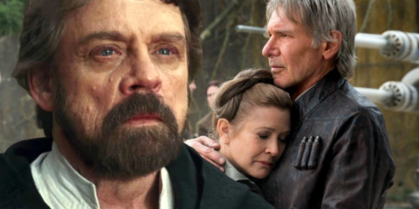 Guerra nas Estrelas Luke Han Leia