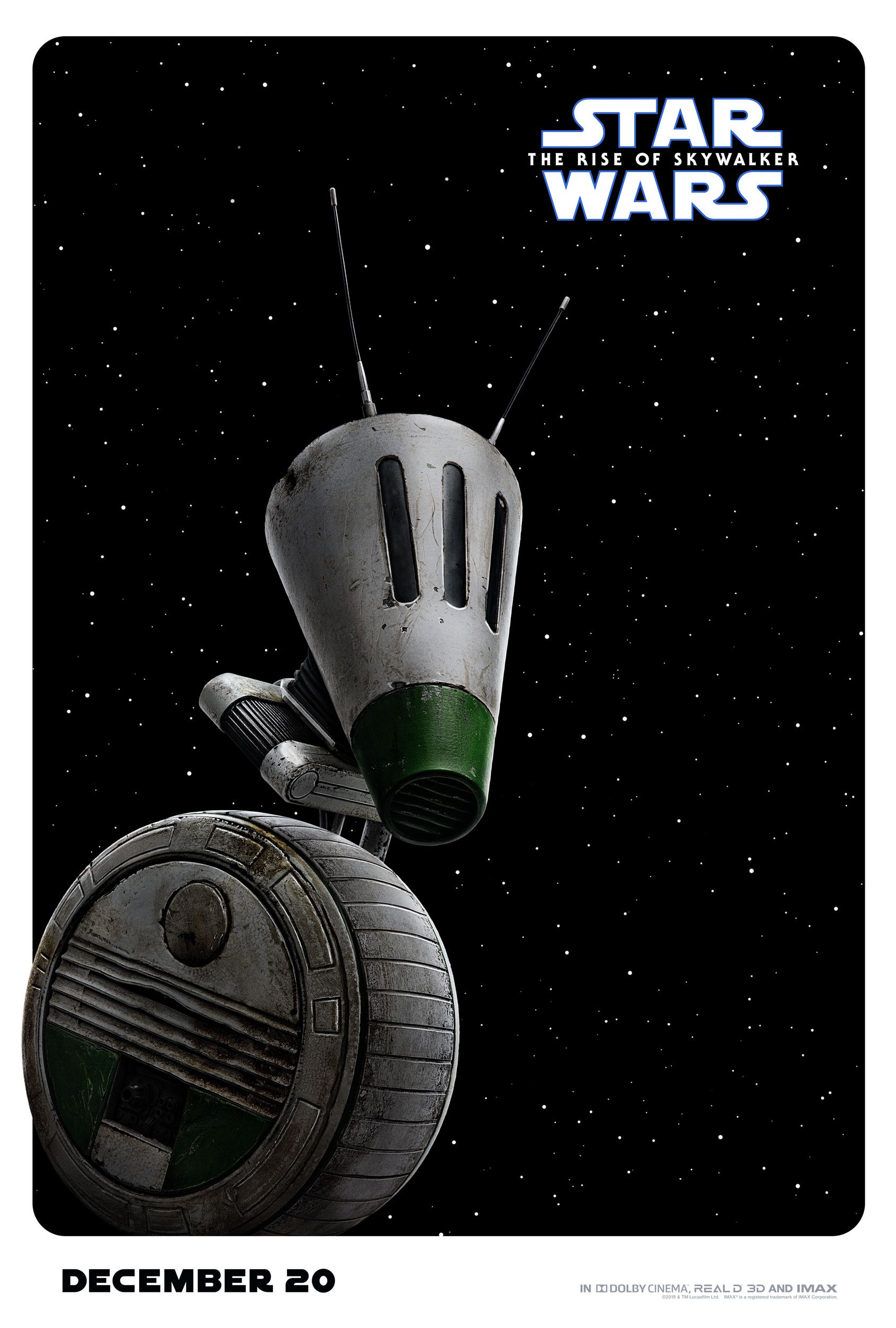 Star Wars The Rise Of Skywalker Character Poster D-O