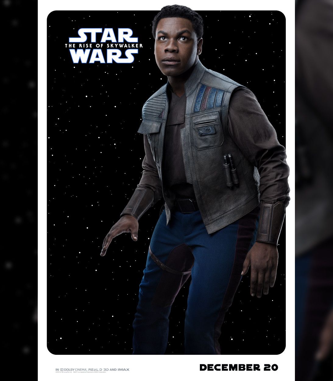 Star Wars The Rise Of Skywalker Character Poster Finn