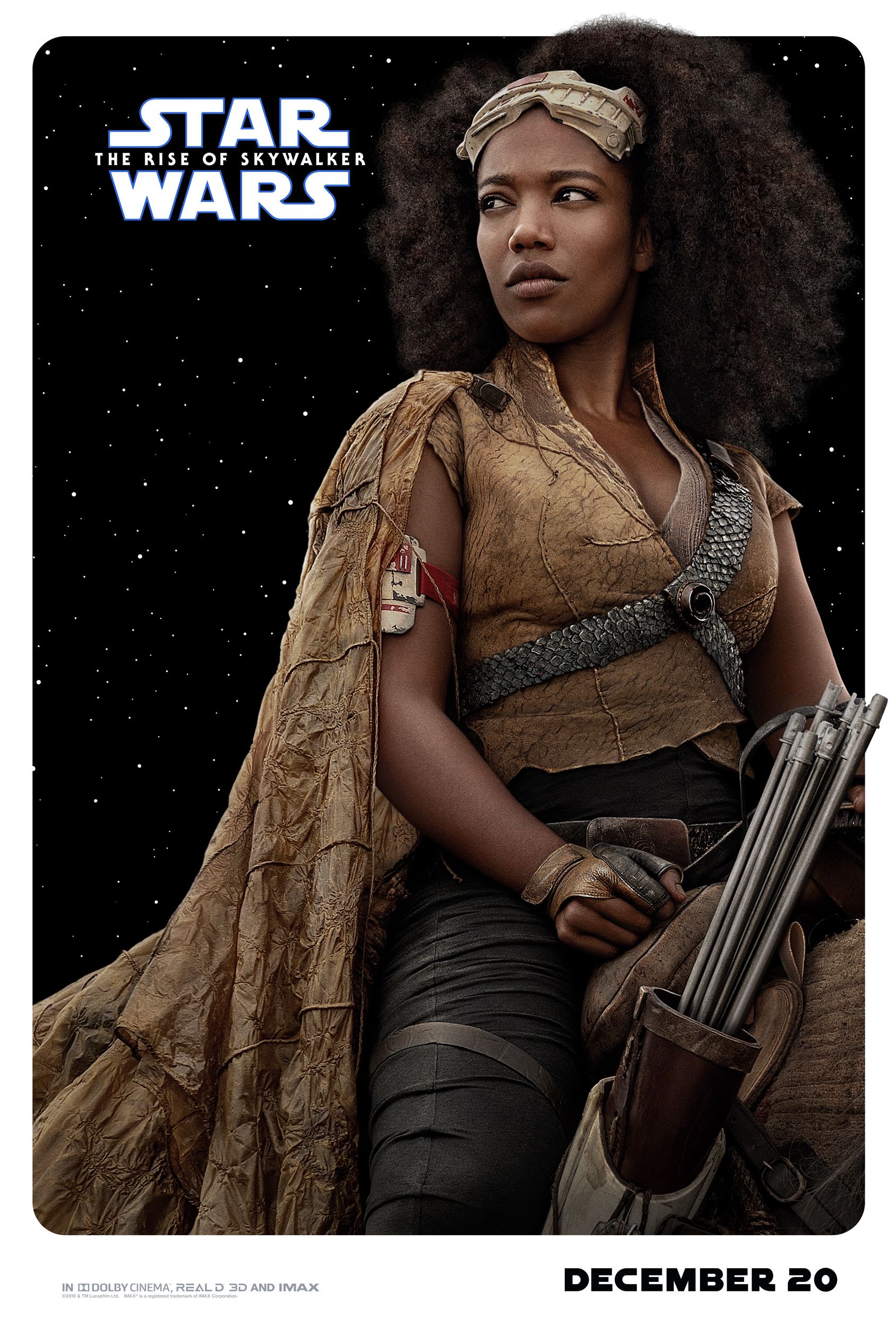 Star Wars The Rise Of Skywalker Character Poster Jannah