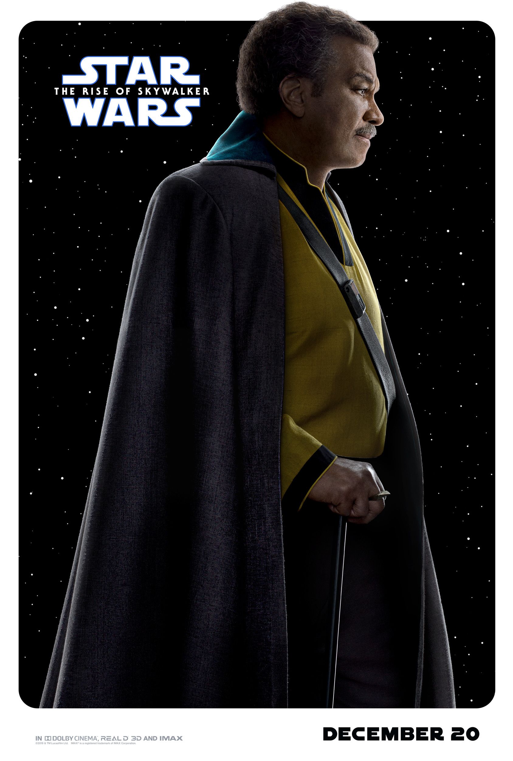 Star Wars The Rise Of Skywalker Character Poster Lando