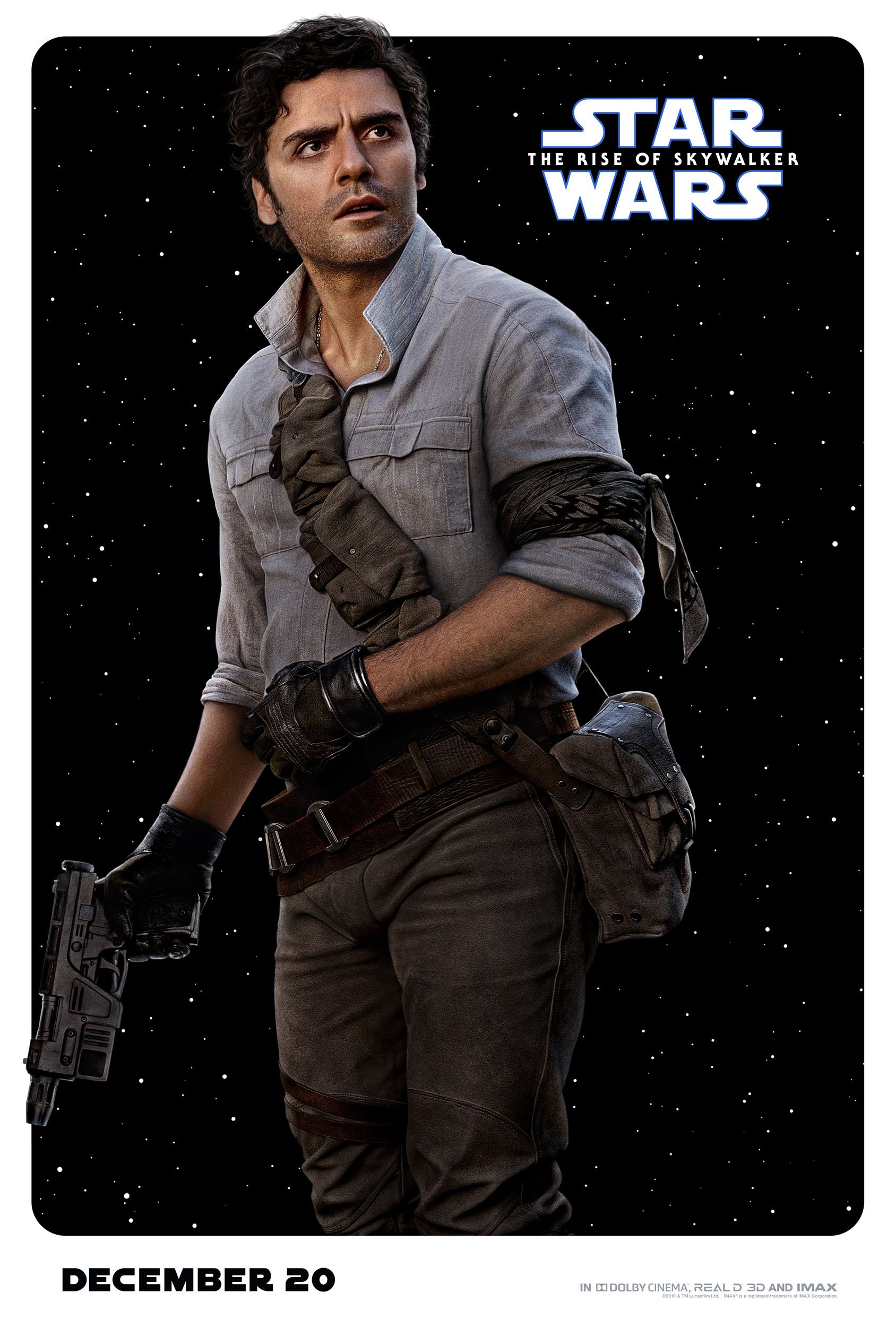 Star Wars The Rise Of Skywalker Character Poster Poe