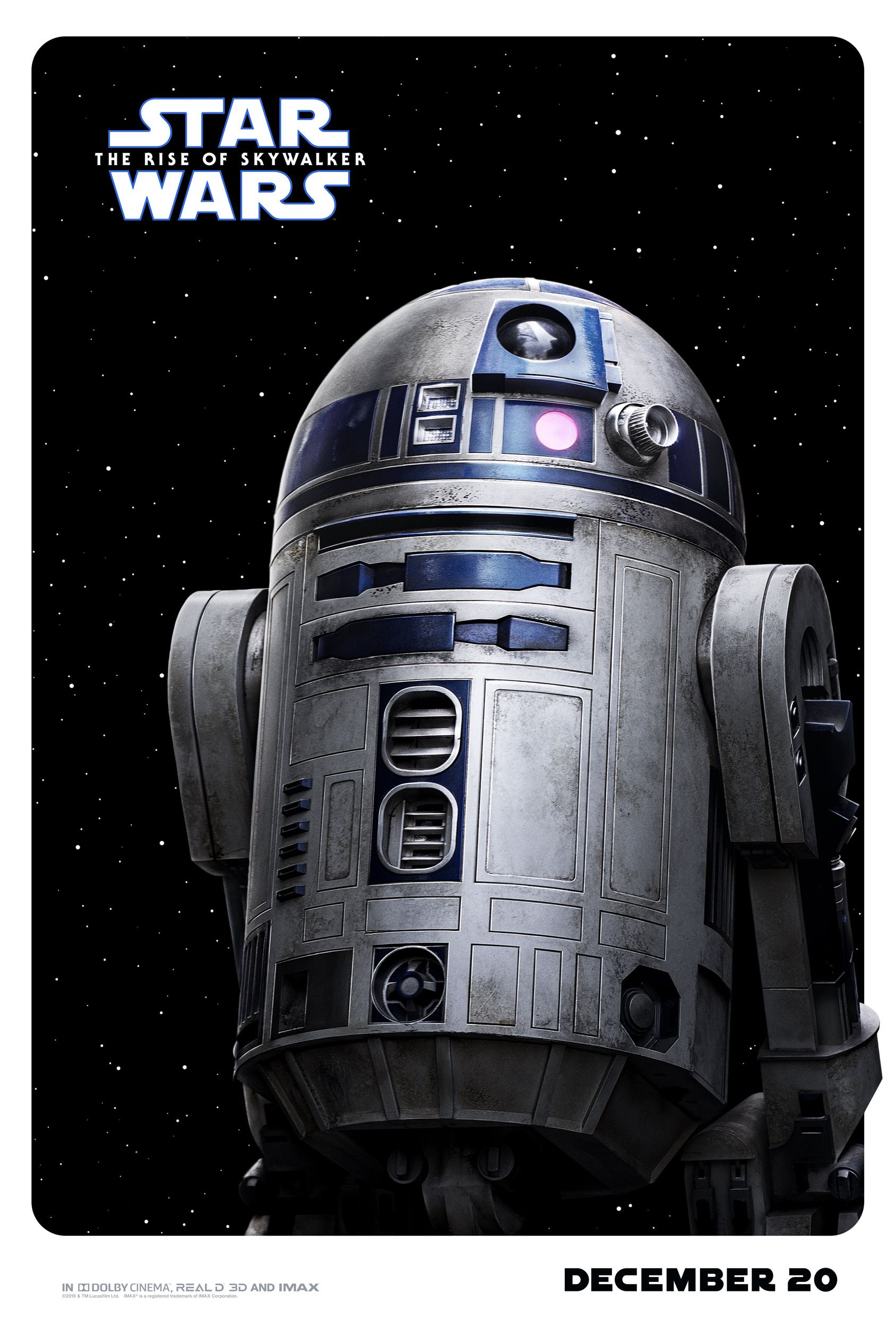 Star Wars The Rise Of Skywalker Character Poster R2D2
