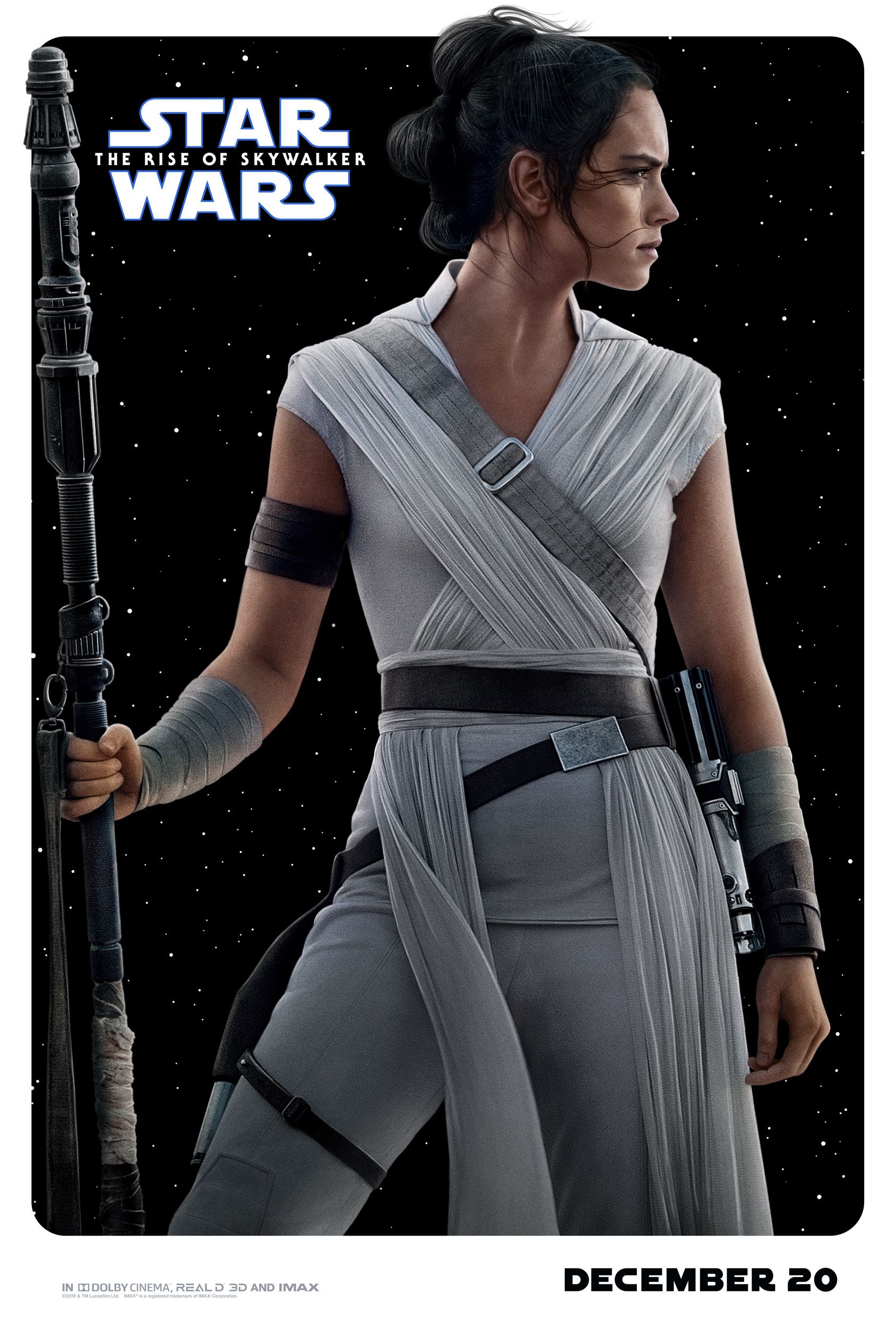 Star Wars The Rise Of Skywalker Character Poster Rey