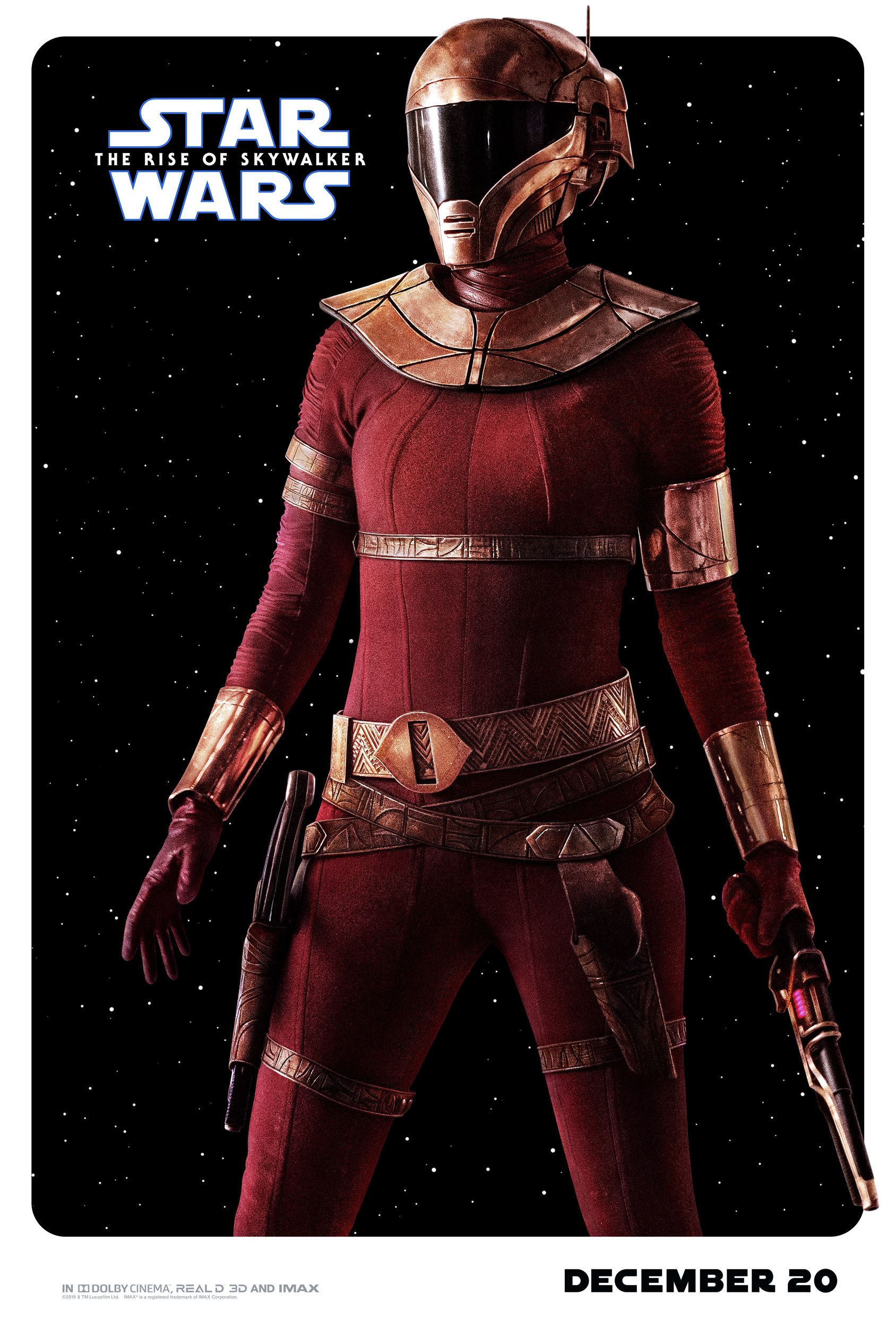 Star Wars The Rise Of Skywalker Character Poster Zorii Bliss