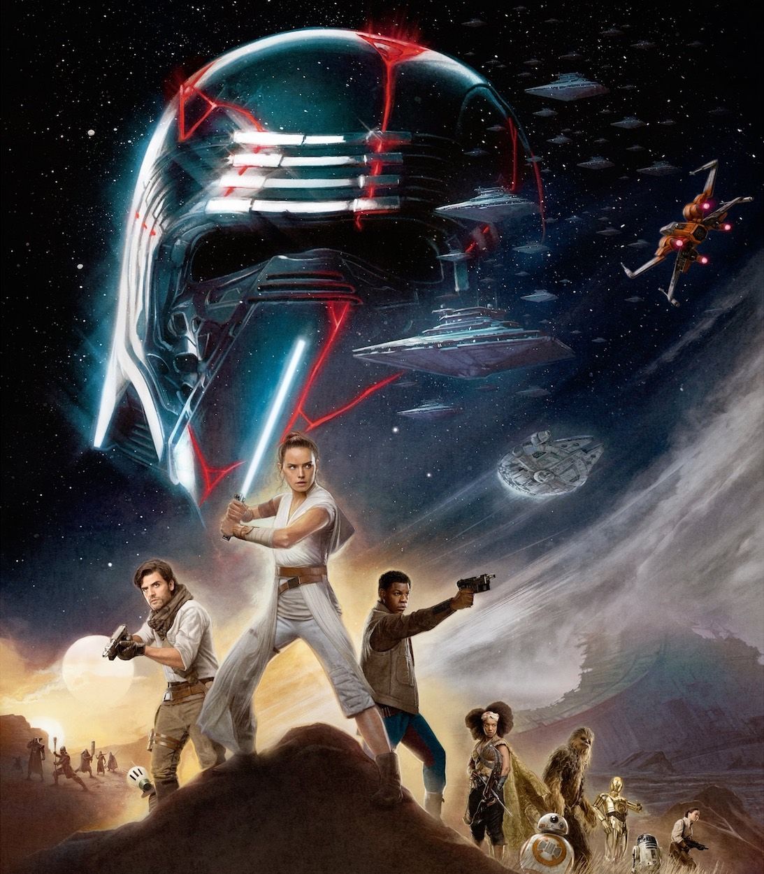 Star Wars The Rise of Skywalker RealD 3D Poster
