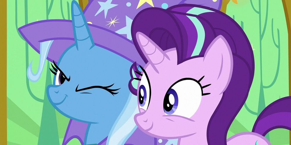 Starlight Glimmer and Trixie