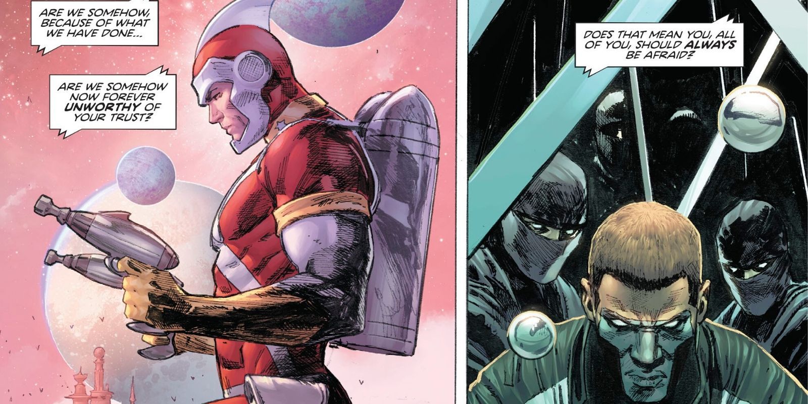 Strange Adventures Clue in Heroes in Crisis