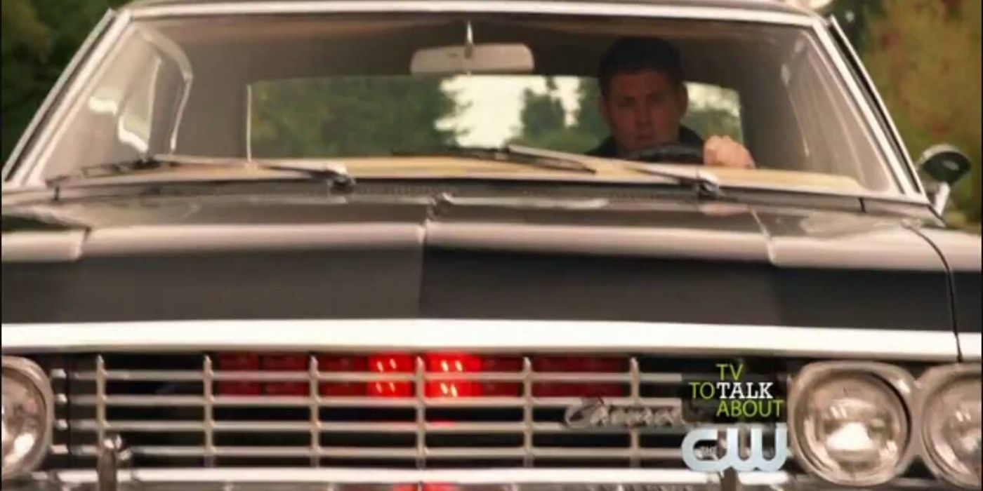 Sam as the Impala in Supernatural