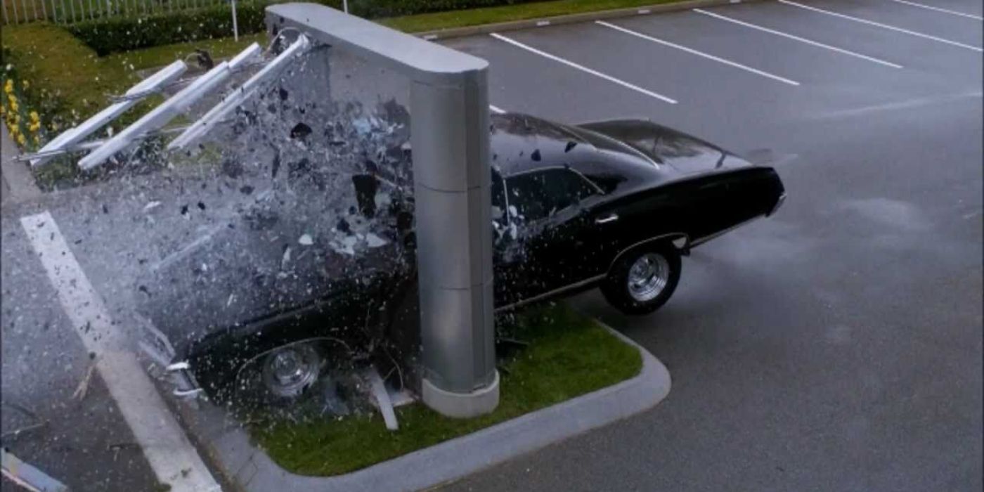 Supernatural Impala Crash Through SucroCorp