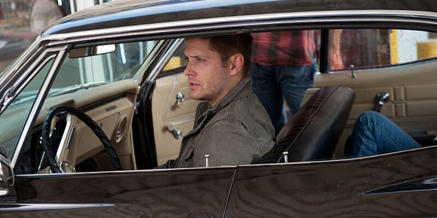 Dean dirigindo bebê em Supernatural