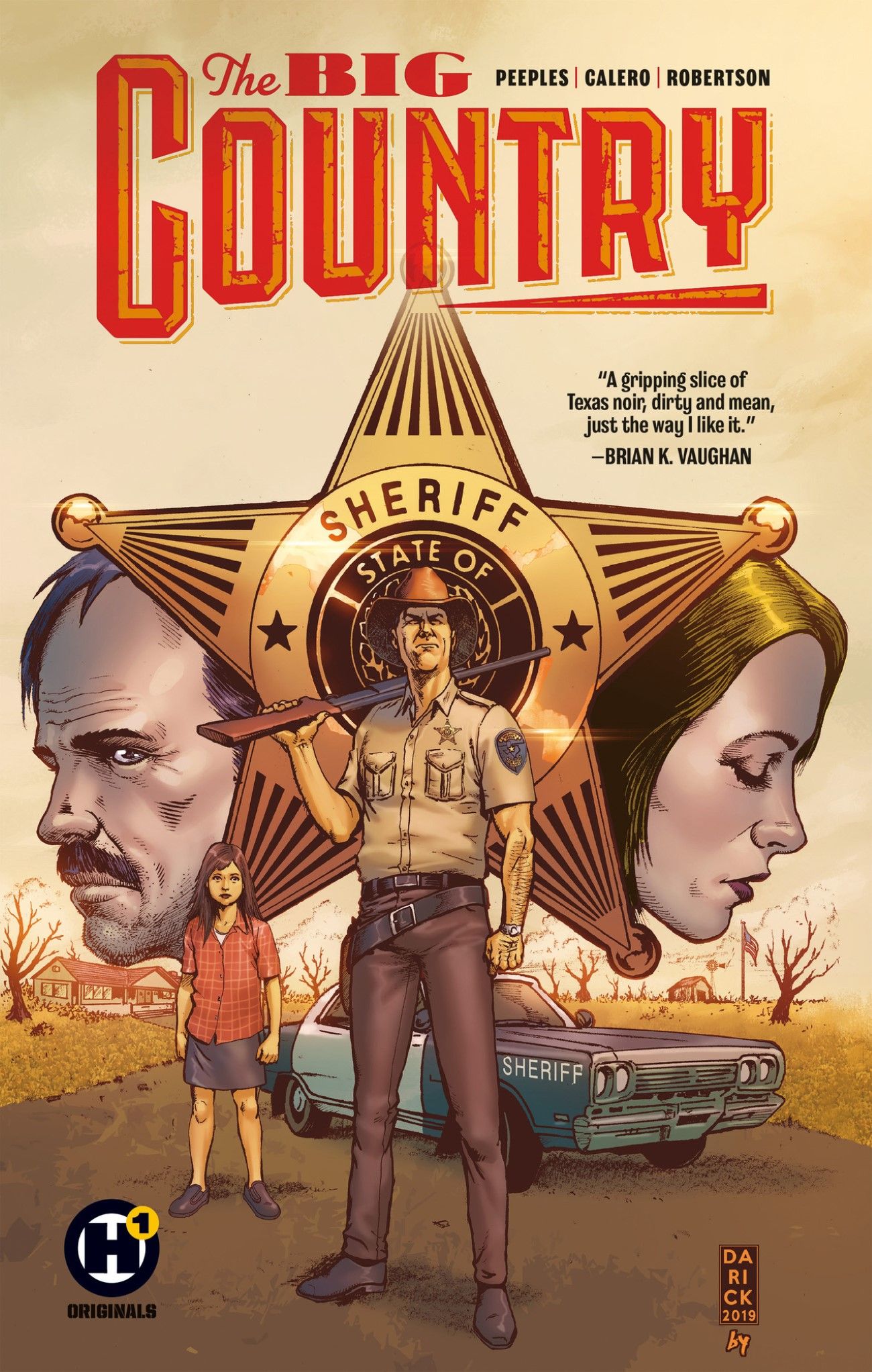 The Big Country Comic Cover