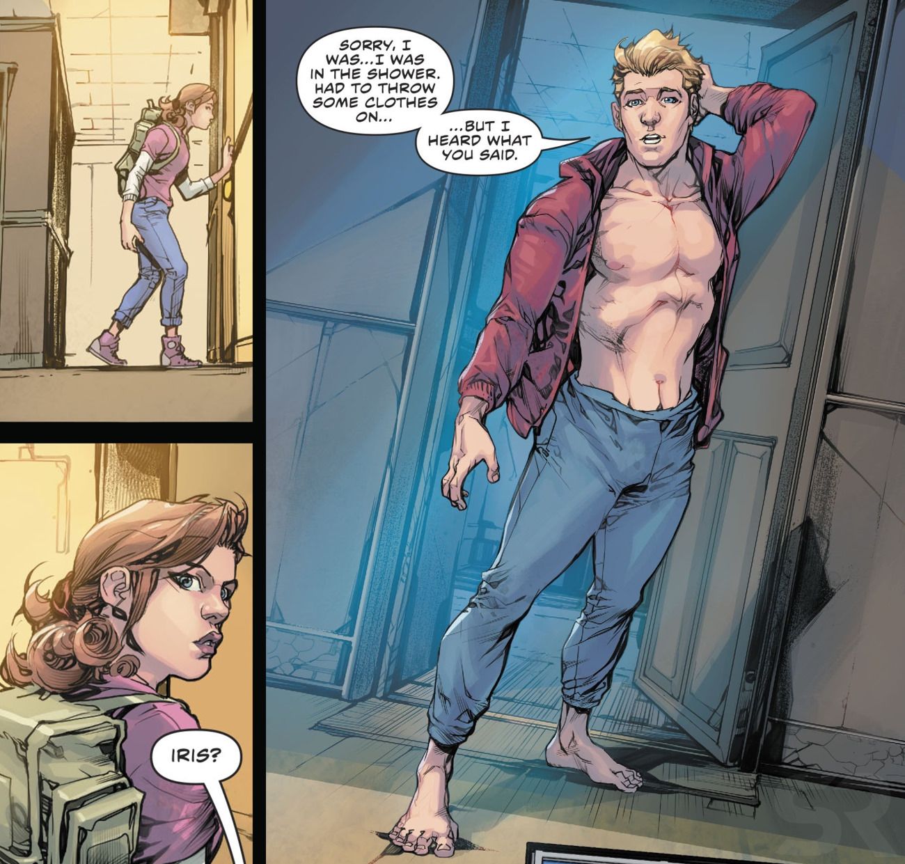 The Flash Barry Allen Sexy Shirtless