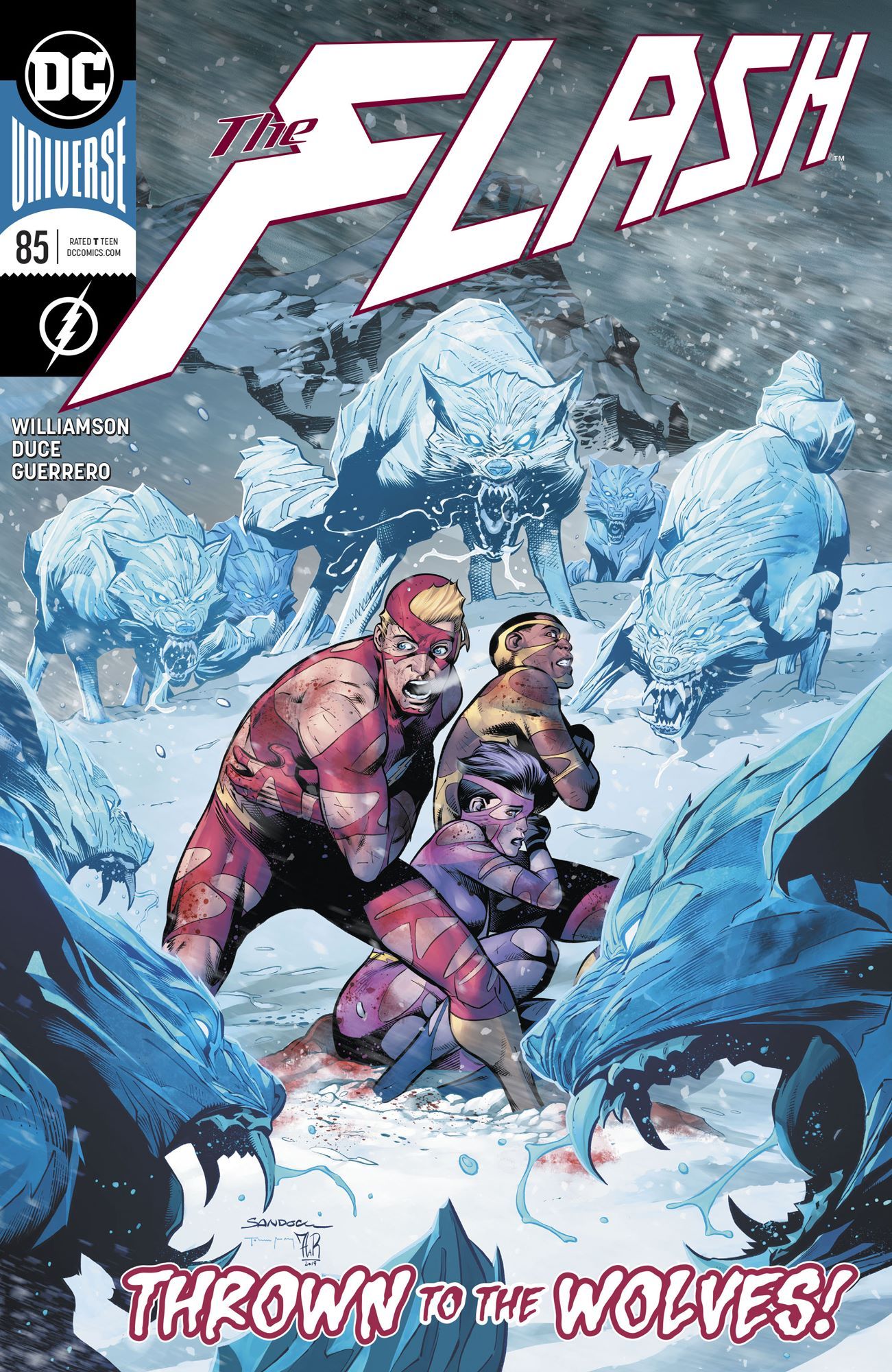 The Flash Comic 85 Cover