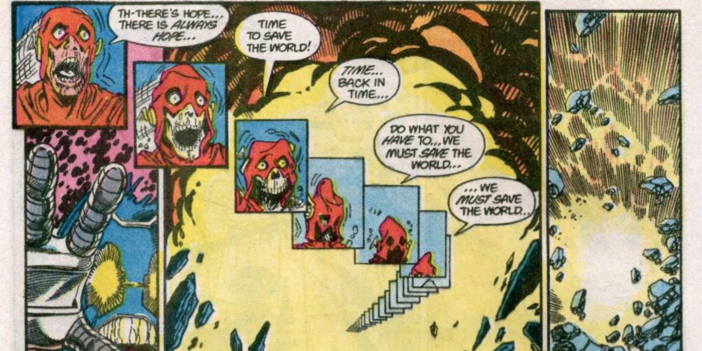 The Flash Death Crisis On Infinite Earths Comic