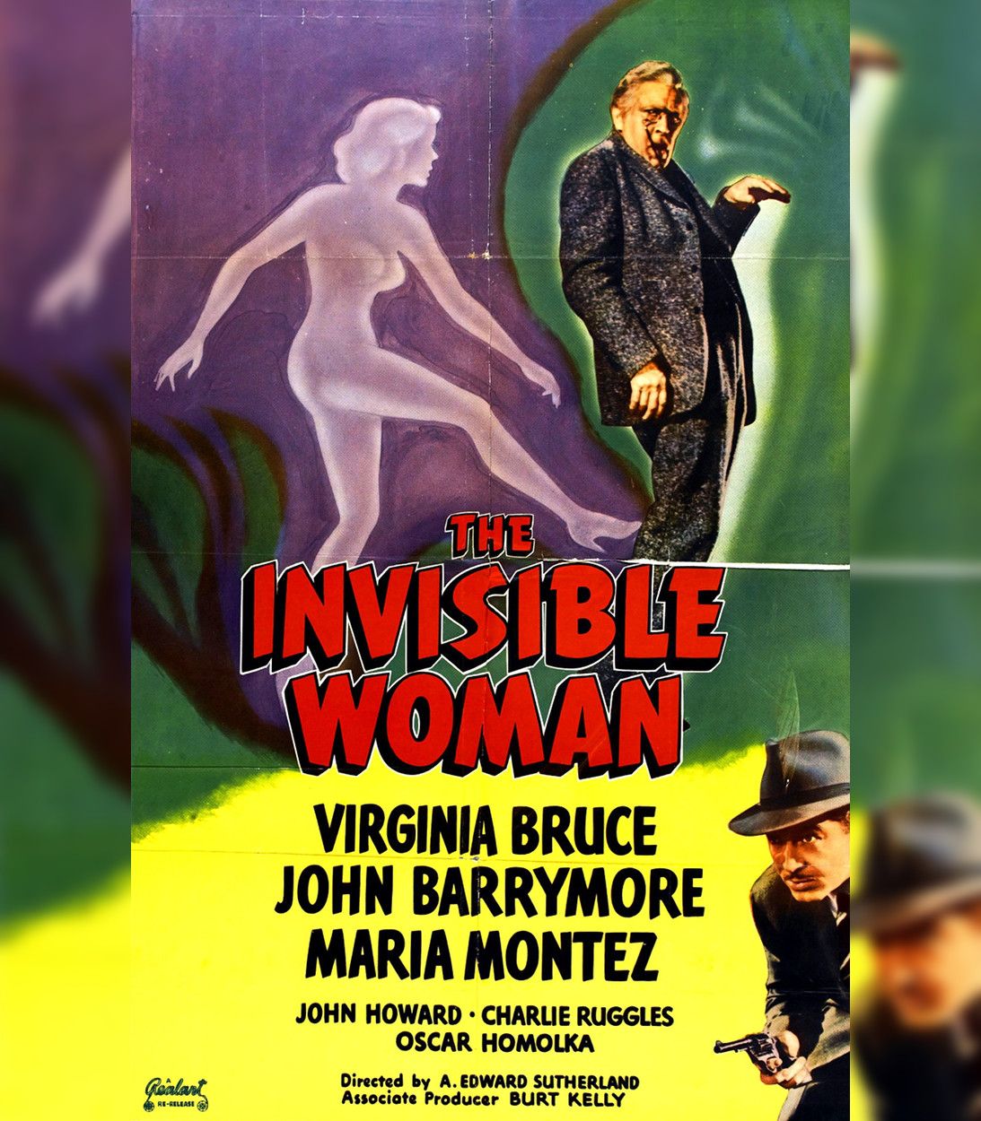 The Invisible Woman 1940 movie poster