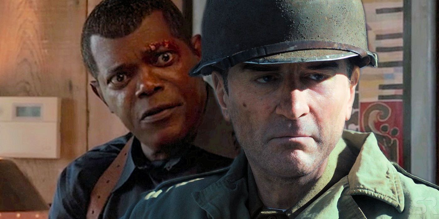 The Irishman and Nick Fury Captain Marvel