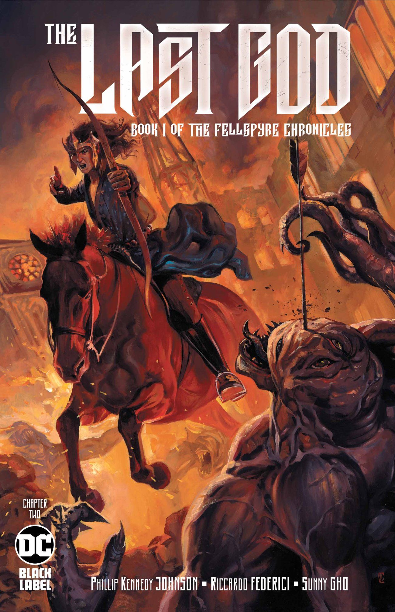 The Last God 2 Comic Cover