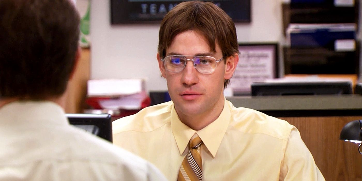 The Office's Jim impersonating Dwight