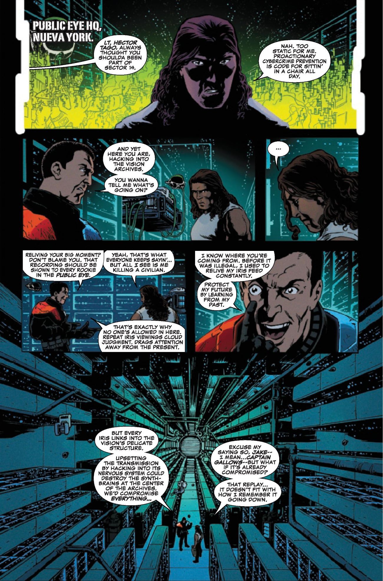 The Punisher 2099 Comic Minority Report