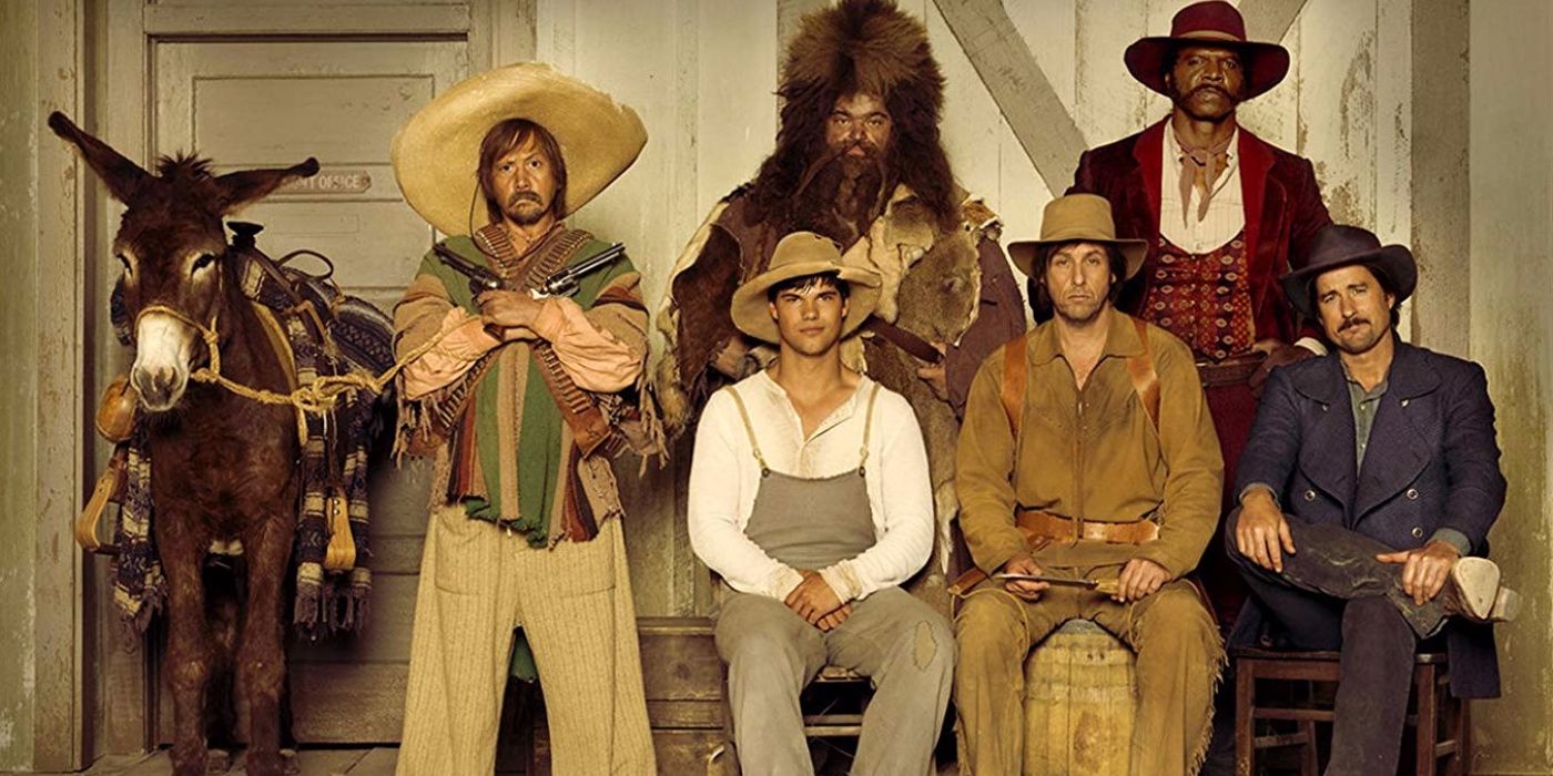 The main cast of The Ridiculous 6 (2015)