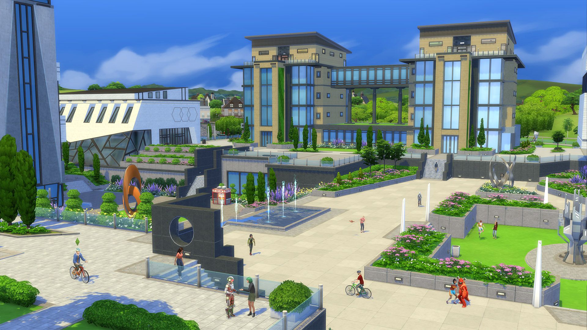 The Sims 4 Discovery University Campus