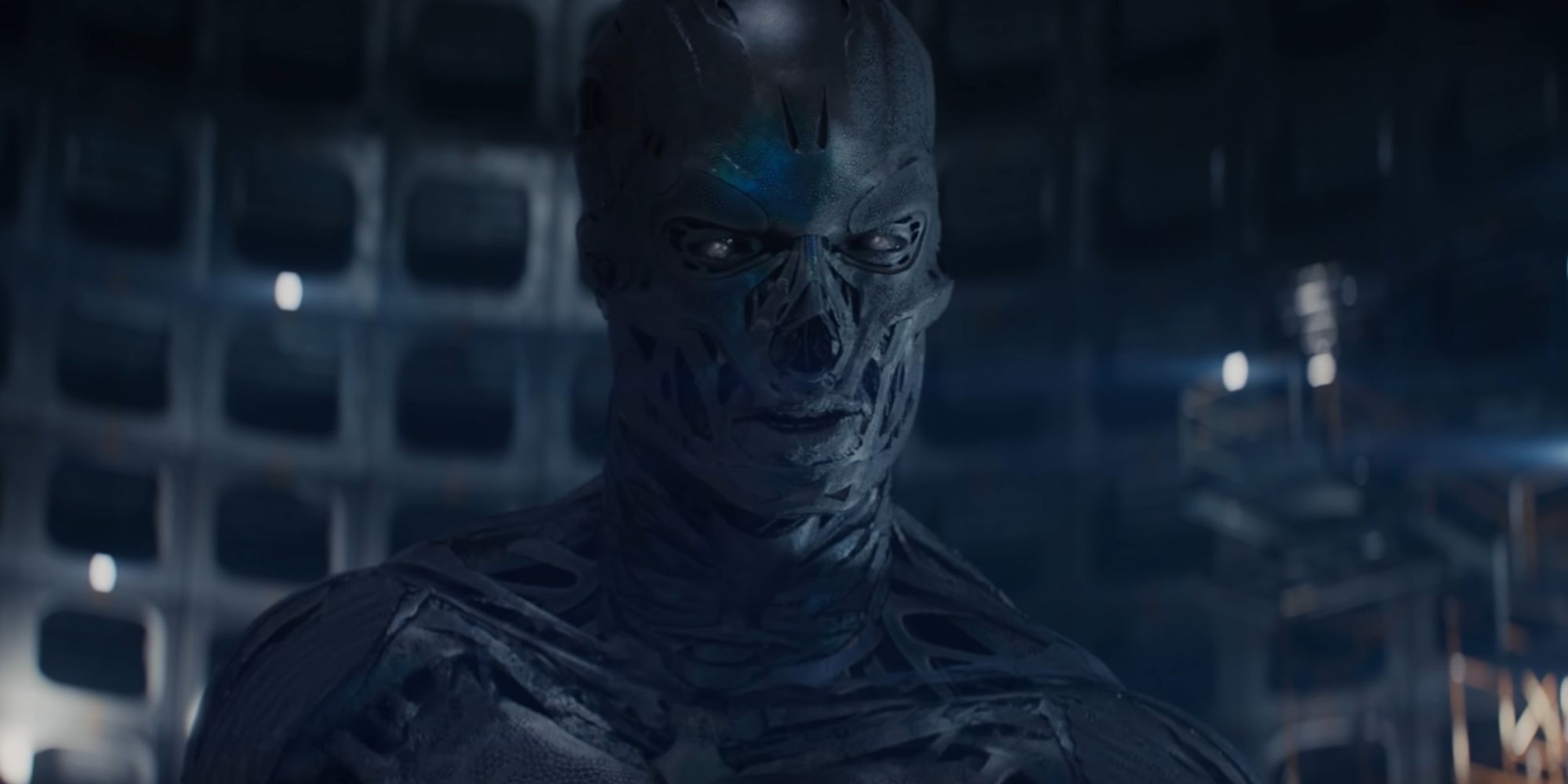 The T-3000 overpowering the T-800 in Terminator Genisys