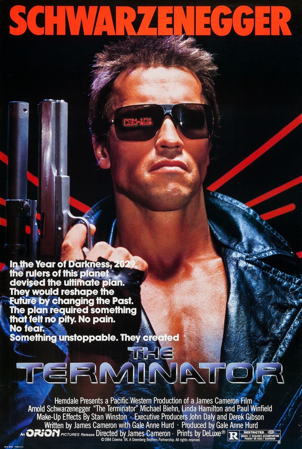 The Terminator Movie Poster