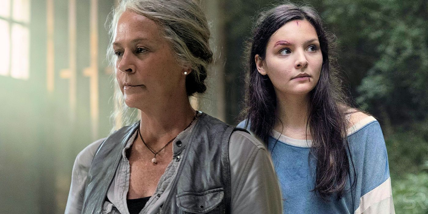 The Walking Dead Season 10 Carol and Lydia