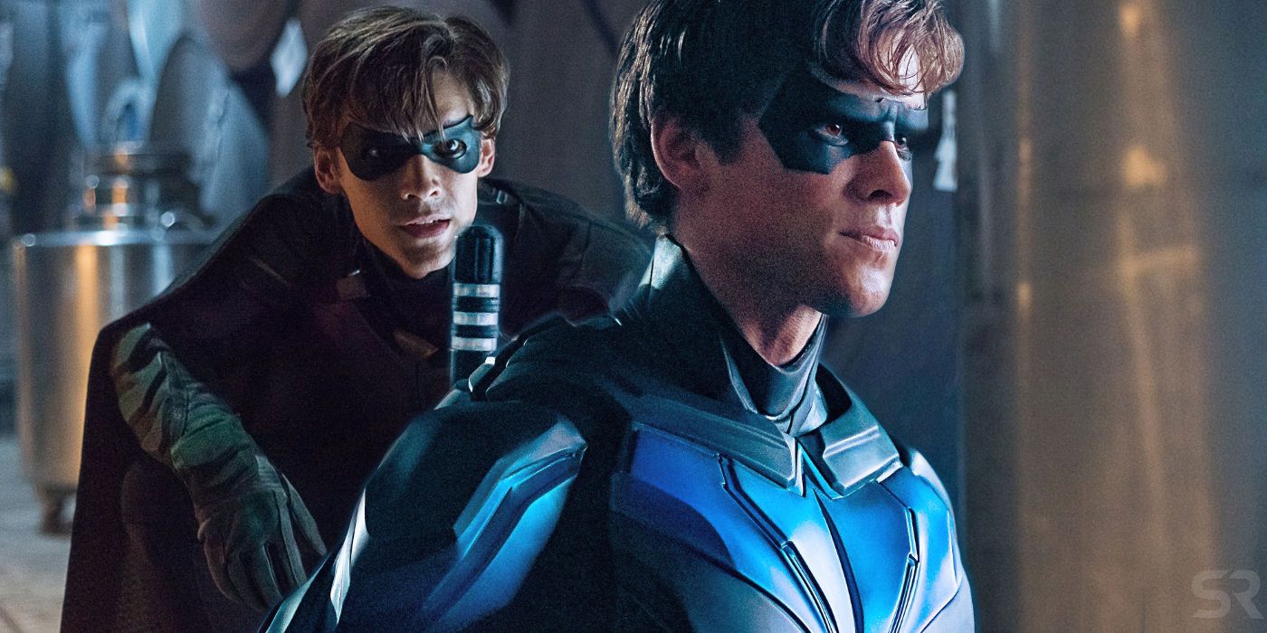 Titans Robin and Nightwing