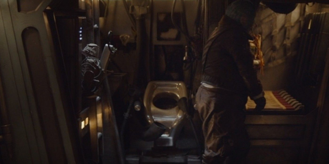 Toilet in The Mandalorian
