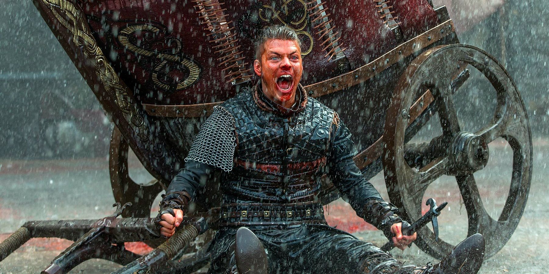 Vikings 5ª temporada Ivar gritando