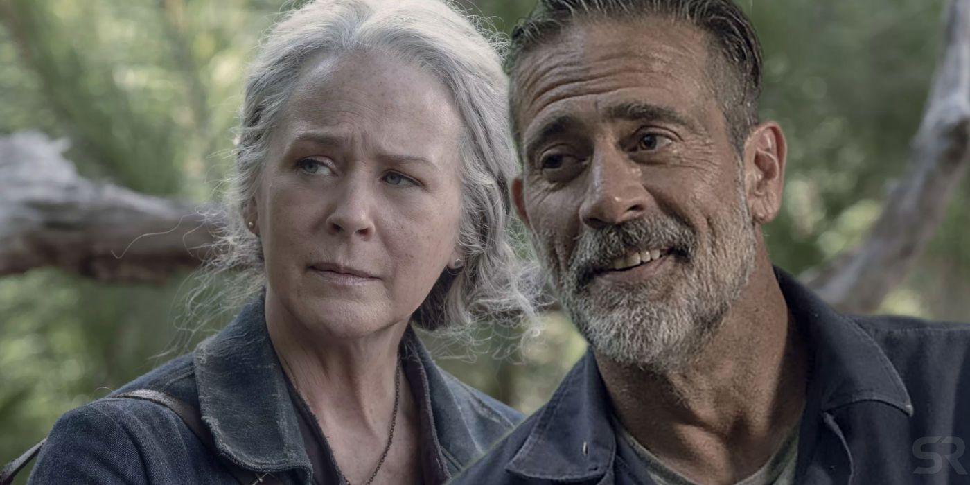 Walking Dead Carol and Negan