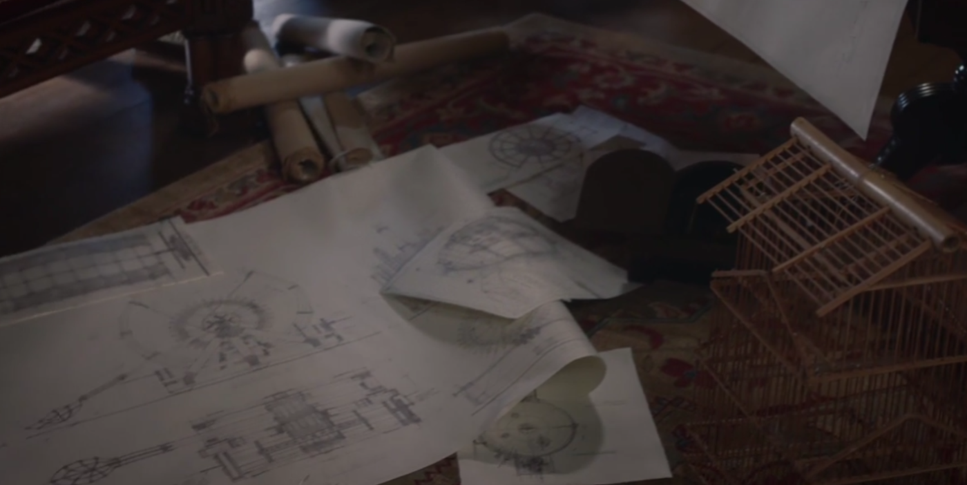 Watchmen Adrian Veidt blueprint
