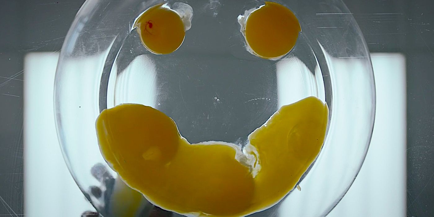 Watchmen Smiley Face Eggs