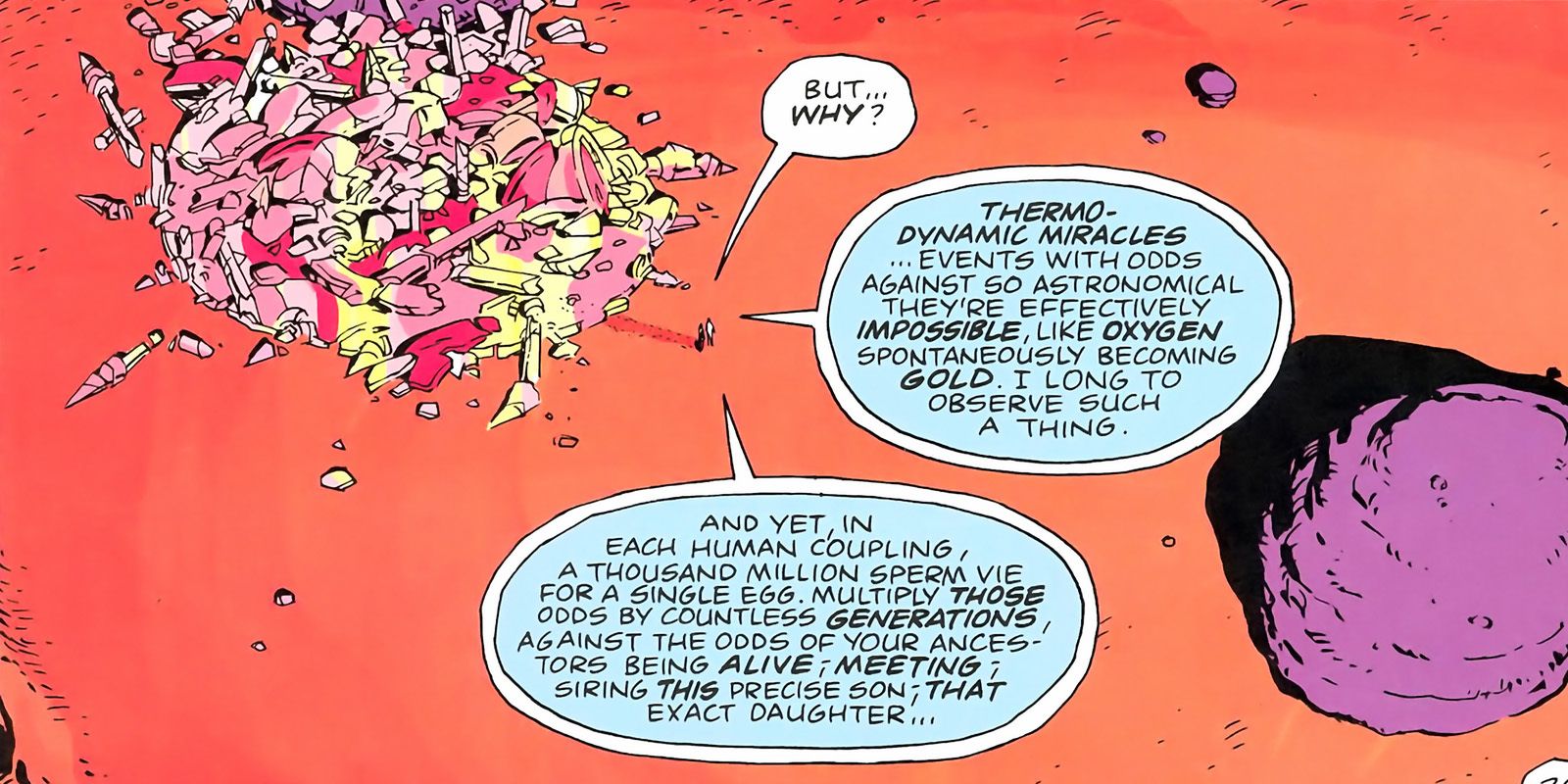 Watchmen Thermodynamic Miracles