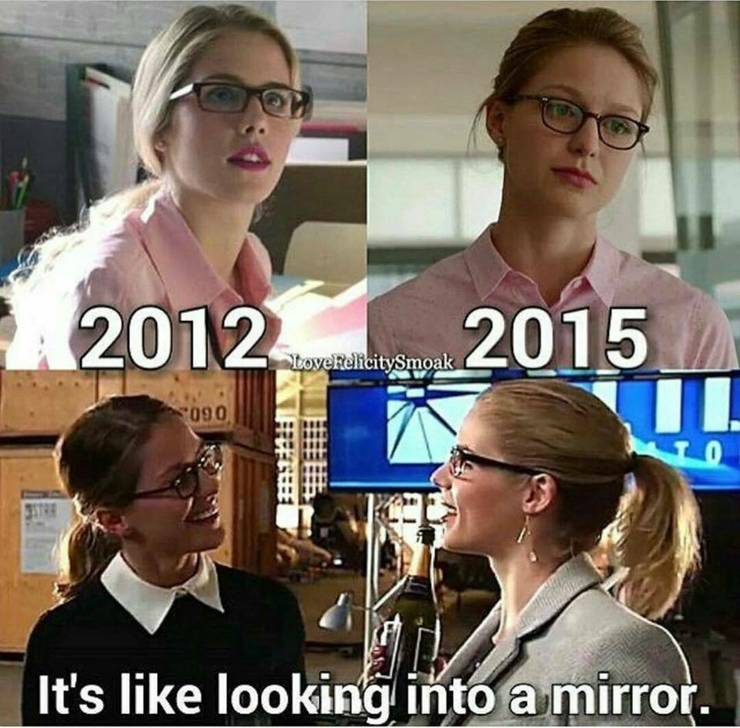Who Wore It Best in Supergirl Memes