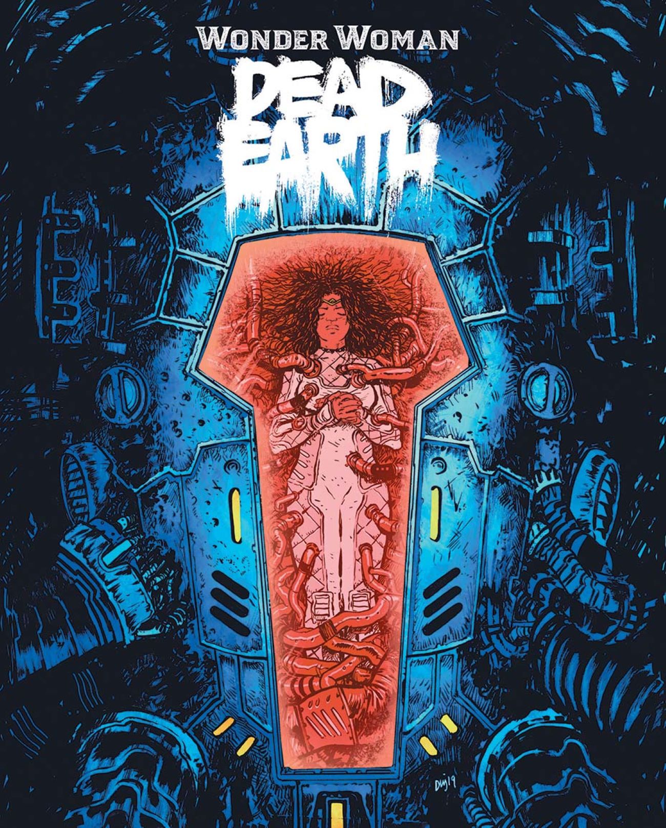 Wonder Woman Dead Earth Comic Cover