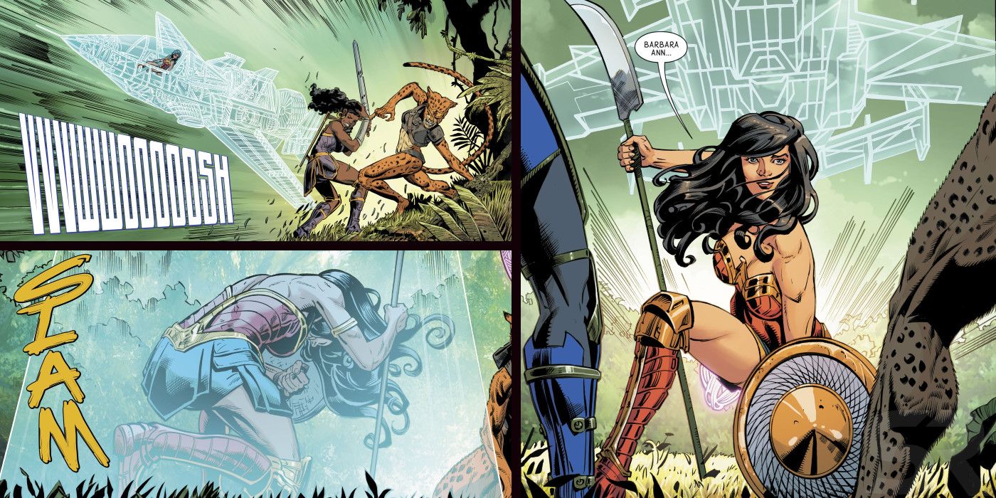 Wonder Woman Jet Return DC Comics