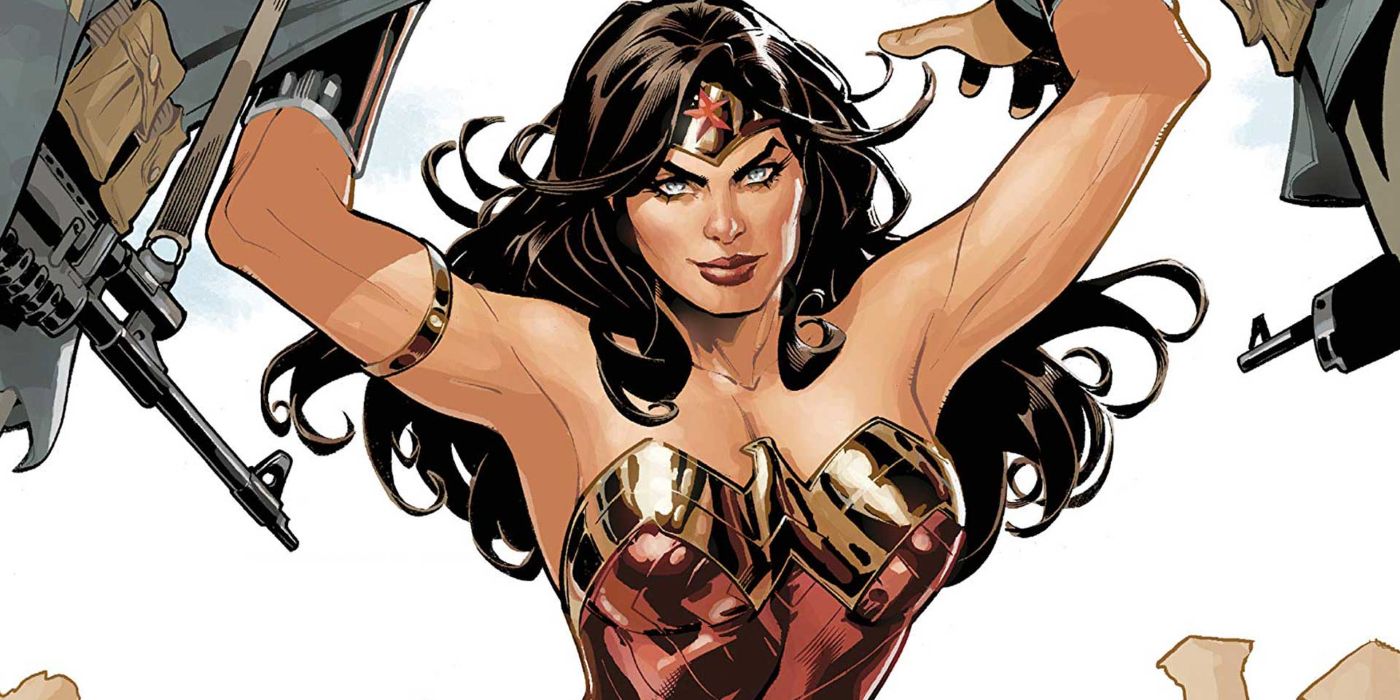 Wonder Woman Just War Comic Art