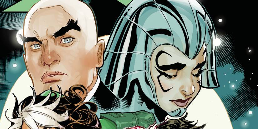 X-Men Xavier (left) and his daughter Xandra (right.)